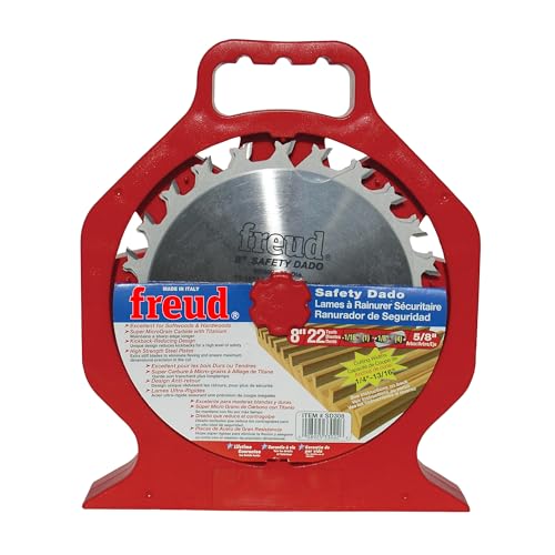 Freud SD308: 8 Safety Dado Sets