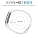 MoKo Fitbit Alta HR and Alta Band, Universal Stainless Steel Replacement Watch Band Strap Bracelet with Spring Pin for Fitbit Alta / Fitbit Alta HR, Tracker NOT Included - SILVER
