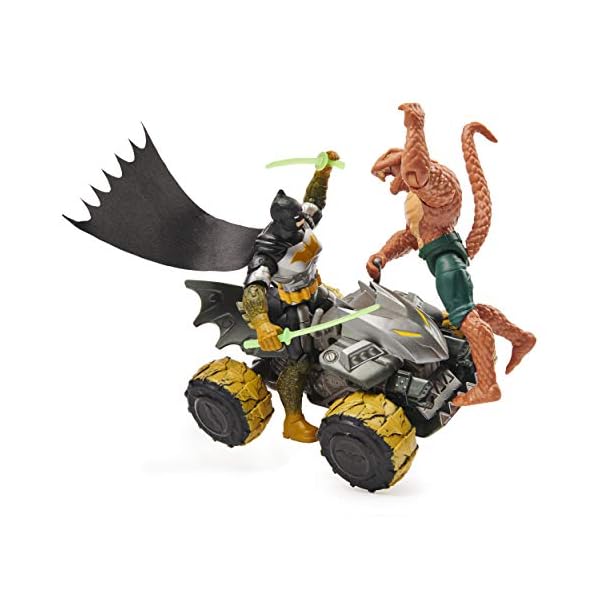 DC-Comics-BATMAN-Batcycle-Vehicle-Playset-with-10cm-action-figures-of-Batman-and-villain-different-variants DC Comics BATMAN Batcycle Vehicle with Exclusive BATMAN and CLAYFACE 4-Inch Action Figures (Styles Vary)