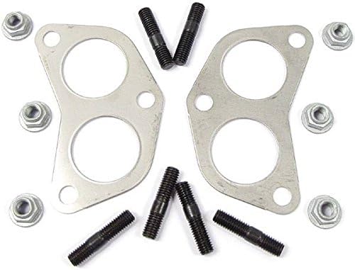 Land Rover Exhaust Manifold Stud (ERR551) and Gasket (ERR4524) Kit for Defender 90 & 110, Discovery 1 & 2, and Range Rover Classic