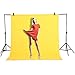 Photography Backdrop Background Screen Photo Studio Non Woven Fabric Cloth 5x10Ft / 1.6x3m 10 Colors (Orange)