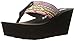 Rocket Dog Women's Diver Webster Fabric Wedge Flip Flop