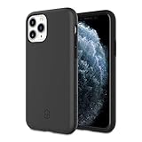 [2019] for iPhone 11 Pro, PATCHWORKS Military Grade Certified Dual Layer Impact Resistant Corner Protection with Poron XRD Wireless Charging Compatible [Level ITG Series], Black