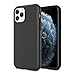 [2019] for iPhone 11 Pro, PATCHWORKS Military Grade Certified Dual Layer Impact Resistant Corner Protection with Poron XRD Wireless Charging Compatible [Level ITG Series], Black