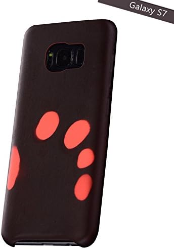 Thermal Sensor Samsung Galaxy S7 Case, Magical Color Changing Thermal Sensor Fluorescent Thermal Heat Induction Matte Back Case (Samsung S7)