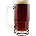 German Style Oktoberfest Extra Large Glass Beer Mug - 34 oz (1)