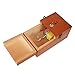 Ehonestbuy Wooden Turns Itself Off Useless Box, Leave Me Alone Machine Box- Best Gift for Adult, Children
