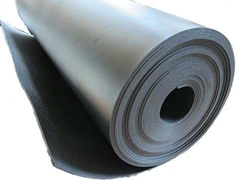 1Pcs 1/4" x 24" x 60" Graphite Black Hi Dense Closed Cell Uphol Craft Foam Upholstery for Auto Interior Panels Crafts Speakers Padding