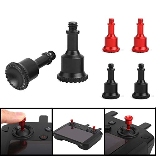 1 Pair Remote Control Thumb Rocker Stick Cover For DJI Mavic 2 Pro Zoom (Black)