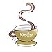 Super Z Outlet Coffee House Mug Cups Latte Java Mocha 3D Metal Wall Art Sculpture for Home Kitchen Decoration, Gifts, Restaurants