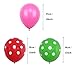 Simla Decor Watermelon Theme Baby Shower Banner Kits 1st Birthday Party Decoration Set Including Huge Watermelon Foil Balloon and Handmade Watermelon Bunting High Chair Garlands