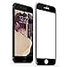 G.D.SMITH iPhone 7 Screen Protector, 3D Curved Fit HD 9H Tempered Glass Screen Protector, Edge to Edge Full Coverage Ballistic Glass with Anti-Scratch for iPhone 7 [Update Version] (i7-Black)