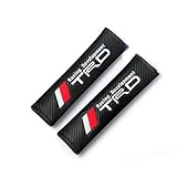 2pcs TRD Carbon Fiber Car Styling Accessories Seat Belt Shoulders Pad Truck Cover TOYOTA COROLLA RAV4 Camry CROWN PRIUS REIZ VIOS YARIS EZ