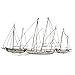 Stratton Home Decor Antique Silver Grand Sailboat Wall Decor | Metal Nautical Decor Accent Piece with Brushed Finish | Mountable Nautical Wall Decor to Elevate Any Room | 40.25”x1.75”x22.50”