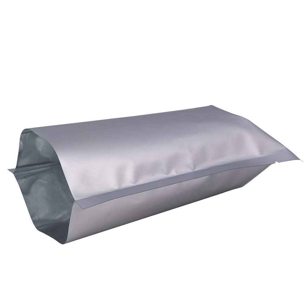 50 X Mylar Foil Bags 16cm x 23cm 5.1mil thick By Fresherpack Ltd