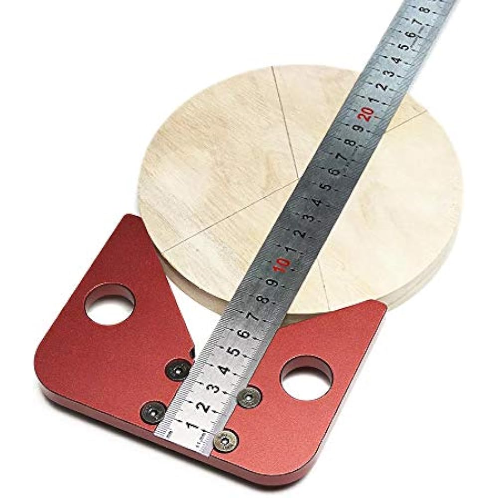 Center Finder Line Gauge Woodworking 45 Degrees Angle Caliber Marking