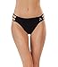 Balanced Tech Women's Caged Strappy Thong Panties 3 Pack - Pink/Grey/Black - Medium