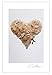 Breast Cancer Awareness and Love Sea Glass Heart Postcards. 10 Pack 4x6. Best Quality