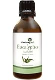 EUCALYPTUS OIL 4 OZ by Morning Pep Large Bottle 100 % Pure And Natural Therapeutic Grade , Undiluted PREMIUM QUALITY Aromatherapy EUCALYPTUS Essential oil (118 ML) Happy with Your purchase or Your.