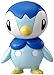 Pokemon Black & White Takaratomy M Figure - M-117 - Piplup/Pochama