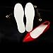 Wowlife 5/10/20 Pairs Disposable Breathable Thin Insoles Barefoot Insoles for US Size 6-9 (5 Pairs)