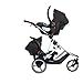 phil&teds Dash Inline Stroller, Black