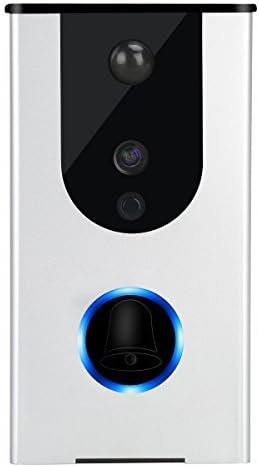 Nlong WiFi Wireless Enabled Video Doorbell, Smart Home Security Camera,Motion Sensor,Tamper Alarm,iOS & Android APP, IR Night Vision, Cloud Storage,Real-Time Video & Speaker System
