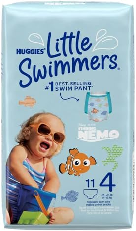 Huggies Little Swimmers Disposable Swim Diapers, Swimpants, Size - Main Image