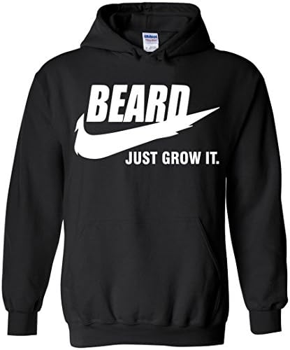 Beard Just Grow It Pullover Hoodie Sweatshirt