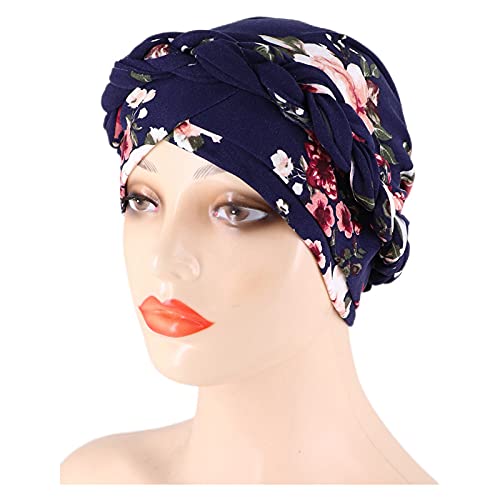 Women’s Turban Headwrap – Soft Bohemian Style, Pre-Tied Twisted Braid, Perfect For Chemo, Beach, Or Sleep
