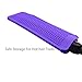 ZAXOP Resistant Silicone Mat Pouch for Flat Iron, Curling Iron,Hot Hair Tools (Purple)thumb 2