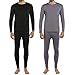 ViCherub Men’s Thermal Underwear Set Fleece Lined Long Johns Winter Base Layer Top & Bottom 1 or 2 Sets for Menthumb 1