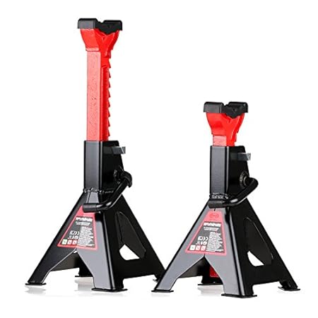 HEYNER® 347430 Unterstellbock höhenverstellbar 2 Tonnen 2 Böcke
