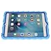 Gumdrop Cases Hideaway Stand for Apple iPad mini 4 (Late 2015) A1538 A1550 Rugged Tablet Case Shock Absorbing Cover, Light Blue/Royal Blue
