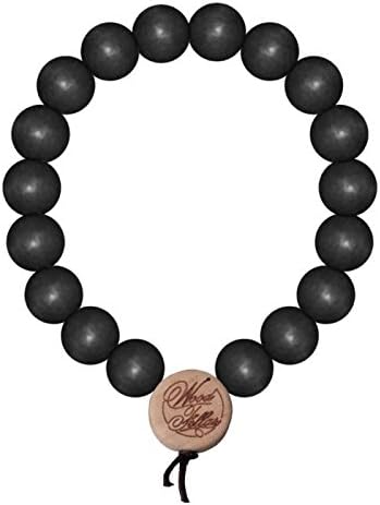 WOOD FELLAS Deluxe Pearl Bracelet black 9mm