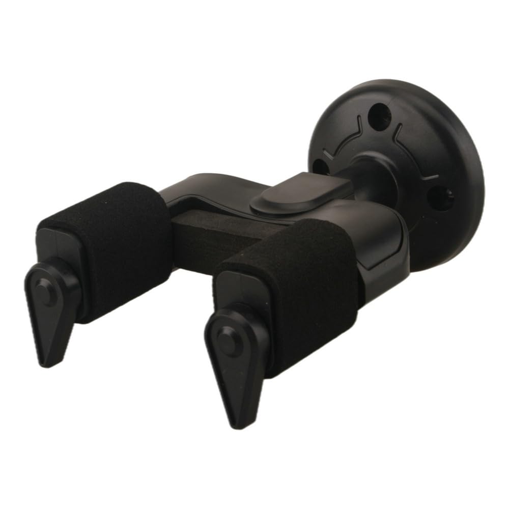 MuzcYM Guitar Hanger Wall Mount, Auto Lock Wall Hook Holder, Guitar Holder Wall Stand for Acoustic,Bass,Banjo,Mandolin