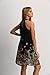 Floerns Women's Summer Floral Print Sleeveless Halter Neck Beach Party Dress