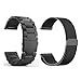 Gear S3 Frontier/Classic Watch Band,22mm Stainless Steel Band + Milanese Loop Mesh Stainless Steel Metal Business Replacement Bracelet Strap for Samsung Gear S3 Frontier / S3 Classic Smart Watch