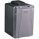 Coleman PowerChill 3000001497 Thermoelectric Cooler with Power Supply (40-Quart), Silver
