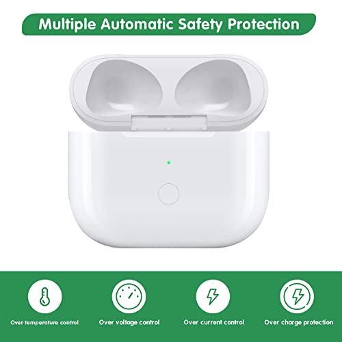 Charging Case Replacement for AirPods 3rd Generation, Upgraded
