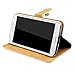 UnnFiko Galaxy S7 Edge Wallet Case, Handmade Luxury 3D Bling Crystal Rhinestone Leather Purse Flip Card Pouch Stand Cover Case for Samsung Galaxy S7 Edge (Pearl Butterfly)