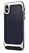 Spigen Neo Hybrid Designed for Apple iPhone X Case (2017) - Midnight Blue & Satin Silver