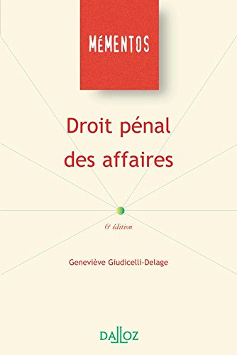 Droit pénal des affaires