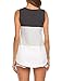 Hount Woman's Sleeveless Plus Size Shirt Summer Tank Tops (Black, M)