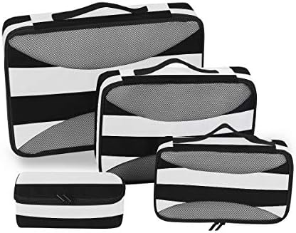 Cute Packing Cubes Vector Striped 