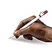 [3-Pack] FRTMA for Apple Pencil Cap / Apple Pencil Horn Cap Holder / Lightning Cable Adapter Tether for iPad Pro Pencil, Red
