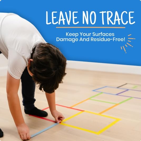 Craftzilla Colored Masking Tape - 11 Roll Multi- Pack, 55 Yards x 1 in Colorful Craft Tape- Great for Arts & Crafts, Kids, Labeling and Color- Coding