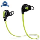 Atill Bluetooth Headphones, In-Ear Sweatproof Running Wireless 4.1 Earphones with Mic for Smartphones