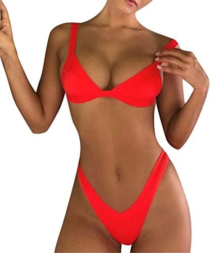 ITISME Bikini Set Women Swimsuits Swimwear Bathing Suits Ladies Women Bandeau Bandage Bikini Set Push-Up Brazilian Swimwear Beachwear Swimsuit