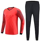 Shinestone Men's Goalkeeper Armor BodyShield Padded Jersey with Sponge Protector for Football Baseball,etc